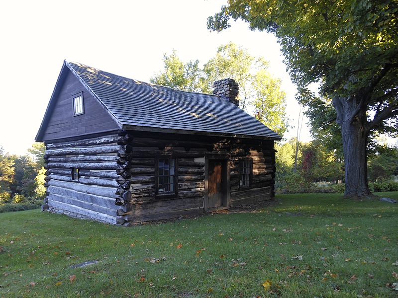 Oldest Historic Log Cabins and Houses Adsit Log House